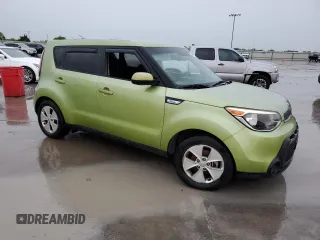 2016 Kia Soul with VIN KNDJN2A21G7842459, listed as a Copart auction lot 54401555 with 0 mi miles and Clean Title. Bid and sale history available at carsss.com. Image 4.