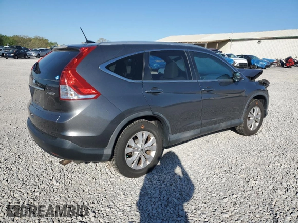 2014 Honda CR-V EX-L with VIN 2HKRM4H72EH668011, listed as a Copart auction lot 53187095 with 165,931 mi miles and Salvage Title. Bid and sale history available at carsss.com. Image 3.