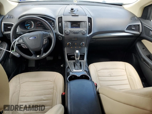 2017 Ford Edge SE with VIN 2FMPK3G94HBB68504, listed as a Copart auction lot 62898565 with 127,637 mi miles and Salvage title. Bid and sale history available at DreamBid. Image 8.