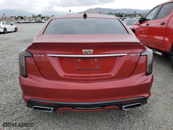 2020 Cadillac CT5 Sport with VIN 1G6DP5RK4L0129851, listed as a Copart auction lot 72076524 with 46,738 mi miles and Salvage Title. Bid and sale history available at carsss.com. Image 6.