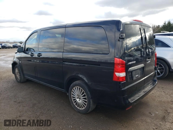 2018 Mercedes-Benz Metris with VIN WD4BG2EE8J3453759, listed as a Copart auction lot 82055214 with 81,801 mi miles and Salvage Title. Bid and sale history available at DreamBid. Image 2.