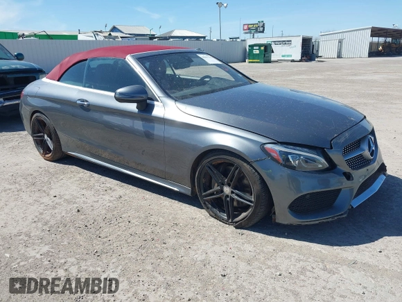 2017 Mercedes-Benz C 300 with VIN WDDWK4JB3HF445715, listed as a IAAI auction lot 41817703 with 74,321 mi miles and . Bid and sale history available at DreamBid. Image 1.