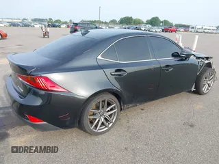 2017 Lexus IS 300 with VIN JTHCM1D29H5016438, listed as a IAAI auction lot 40142289 with 51,302 mi miles and . Bid and sale history available at DreamBid. Image 4.