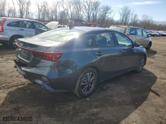 2022 Kia Forte LXS with VIN 3KPF24AD3NE495340, listed as a Copart auction lot 49118225 with 14,399 mi miles and Salvage Title. Bid and sale history available at carsss.com. Image 3.