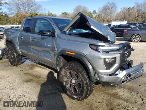 2024 GMC Canyon 2WD Elevation with VIN 1GTP5BEK6R1112914, listed as a Copart auction lot 84963254 with 15,565 mi miles and Salvage Title. Bid and sale history available at carsss.com. Image 4.