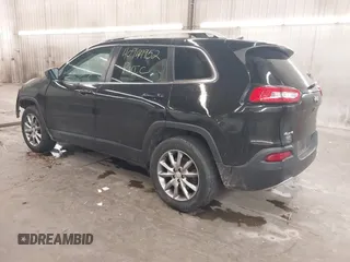 2018 Jeep Cherokee Limited with VIN 1C4PJMDB5JD617757, listed as a IAAI auction lot 40944952 with 81,573 mi miles. Bid and sale history available at carsss.com. Image 3.