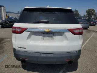 2018 Chevrolet Traverse LS with VIN 1GNERFKW5JJ222682, listed as a Copart auction lot 58275525 with 132,937 mi miles and Salvage title. Bid and sale history available at DreamBid. Image 6.