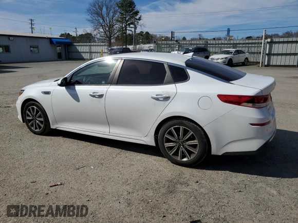 2019 Kia Optima LX with VIN 5XXGT4L33KG354373, listed as a Copart auction lot 47323175 with 130,137 mi miles and Salvage Title. Bid and sale history available at carsss.com. Image 2.