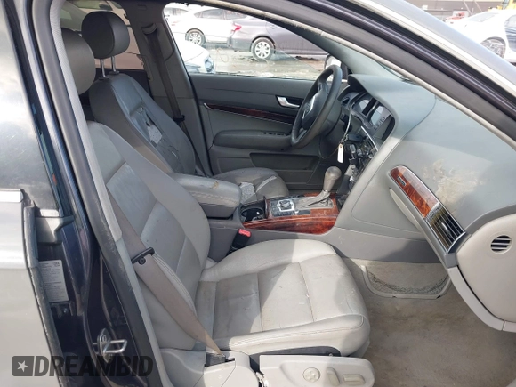 2006 Audi A6 with VIN WAUDG74F76N031534, listed as a IAAI auction lot 41579346 with 204,847 mi miles. Bid and sale history available at carsss.com. Image 5.