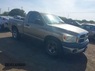 2008 Dodge 1500 ST with VIN 1D7HA16K18J199084, listed as a IAAI auction lot 41897887 with 163,272 mi miles and . Bid and sale history available at DreamBid. Image 1.