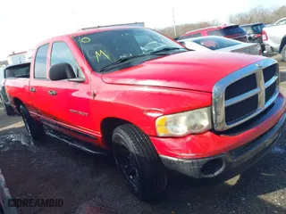 2005 Dodge Ram 1500 SLT with VIN 1D7HA18N85J581728, listed as a IAAI auction lot 41743367 with 158,111 mi miles. Bid and sale history available at carsss.com. Image 1.