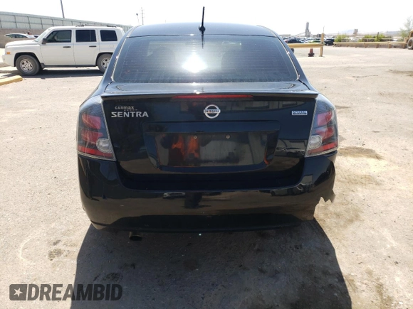 2012 Nissan Sentra SR with VIN 3N1AB6AP7CL756416, listed as a Copart auction lot 52193285 with 156,842 mi miles and Salvage Title. Bid and sale history available at DreamBid. Image 6.