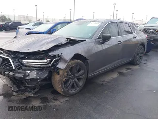 2022 Acura TLX Technology with VIN 19UUB5F46NA003037, listed as a IAAI auction lot 41734924 with 25,096 mi miles and . Bid and sale history available at DreamBid. Image 21.