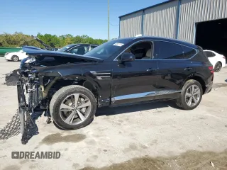 2024 Genesis GV80 z VIN KMUHBDSB0RU183745, wystawiony jako Copart lot #48867175 z przebiegiem 5 610 mil mil oraz Nie do naprawy • Non repairable. Historia ofert i sprzedaży dostępna na DreamBid. Obrazek 1.