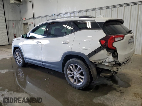2024 GMC Terrain SLT with VIN 3GKALVEG7RL365360, listed as a Copart auction lot 62991555 with 19,391 mi miles and Clean title. Bid and sale history available at DreamBid. Image 2.