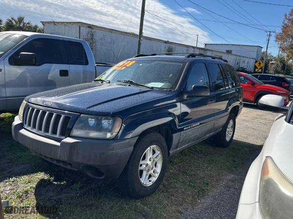 2004 Jeep Grand Cherokee Laredo with VIN 1J4GX48N24C436753, listed as a Copart auction lot 88142905 with 114,022 mi miles and Clean Title. Bid and sale history available at carsss.com. Image 2.