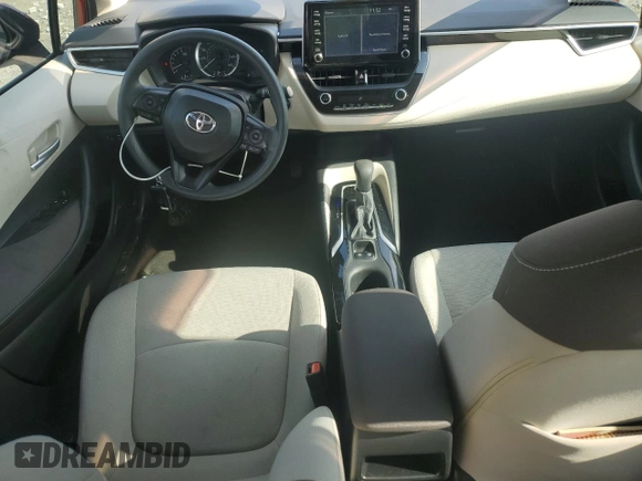 2020 Toyota Corolla LE with VIN 5YFVPRAE7LP106567, listed as a Copart auction lot 44159895 with 61,102 mi miles and Salvage Title. Bid and sale history available at carsss.com. Image 8.