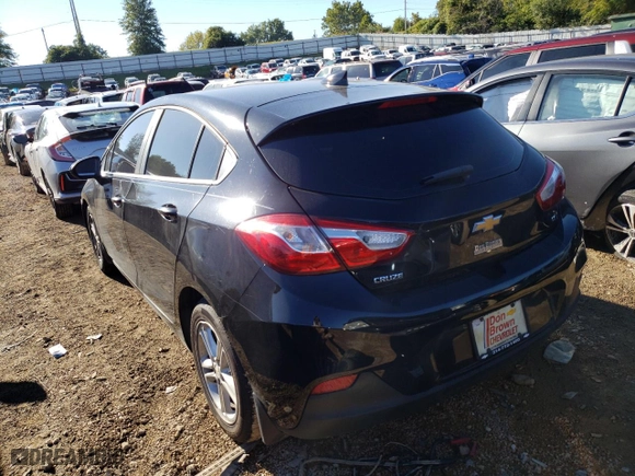 2017 Chevrolet Cruze LT with VIN 3G1BE6SM6HS507026, listed as a Copart auction lot 71335253 with 99,603 mi miles and Salvage Title. Bid and sale history available at carsss.com. Image 2.