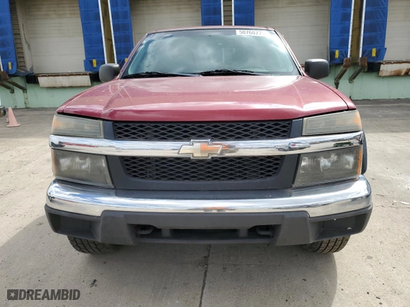 2006 Chevrolet Colorado Work Truck with VIN 1GCDT196468177134, listed as a Copart auction lot 50760775 with 0 mi miles and Clean Title. Bid and sale history available at carsss.com. Image 5.