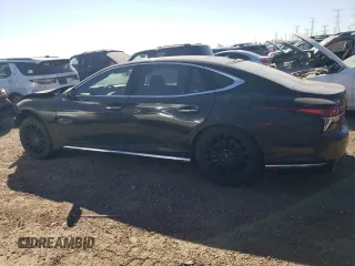 2018 Lexus LS with VIN JTHC5LFF4J5001540, listed as a Copart auction lot 74777704 with 115,605 mi miles and Salvage Title. Bid and sale history available at carsss.com. Image 2.