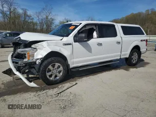 2019 Ford F-150 XL with VIN 1FTFW1E5XKFC17414, listed as a Copart auction lot 54136535 with 85,336 mi miles and Salvage Title. Bid and sale history available at carsss.com. Image 1.