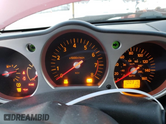 2004 Nissan 350Z Enthusiast with VIN JN1AZ34D14M102241, listed as a Copart auction lot 83792714 with 100,315 mi miles and Clean Title. Bid and sale history available at DreamBid. Image 9.