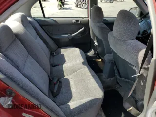 1999 Honda Civic LX with VIN 1HGEJ6670XL002593, listed as a Copart auction lot 68564474 with 255,621 mi miles and Salvage Title. Bid and sale history available at carsss.com. Image 10.
