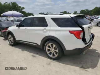 2020 Ford Explorer Platinum z VIN 1FM5K8HC9LGC49594, wystawiony jako Copart lot #52087375 z przebiegiem 38 273 mil mil oraz Szkoda całkowita • Salvage title. Historia ofert i sprzedaży dostępna na DreamBid. Obrazek 2.