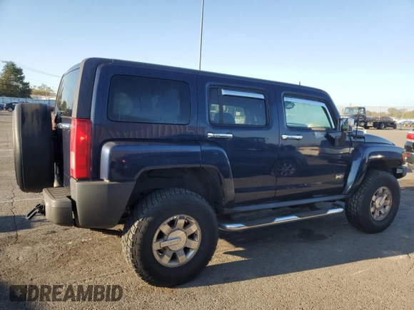 2007 Hummer H3 SUV with VIN 5GTDN13E778225780, listed as a Copart auction lot 75070054 with 168,035 mi miles and Clean Title. Bid and sale history available at carsss.com. Image 3.