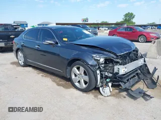 2010 Lexus LS 460 with VIN JTHBL5EF2A5098834, listed as a IAAI auction lot 42238792 with 65,644 mi miles and . Bid and sale history available at DreamBid. Image 1.