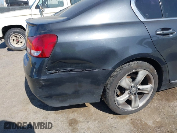 2008 Lexus GS 350 with VIN JTHBE96S280029226, listed as a IAAI auction lot 42152790 with 282,181 mi miles. Bid and sale history available at carsss.com. Image 6.