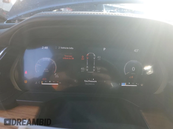 2022 Jeep Grand Cherokee Summit Reserve with VIN 1C4RJKET2N8503573, listed as a Copart auction lot 87699995 with 56,244 mi miles and Salvage title. Bid and sale history available at DreamBid. Image 9.