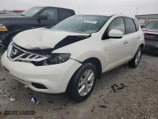 2014 Nissan Murano LE with VIN JN8AZ1MUXEW417129, listed as a Copart auction lot 82124914 with 157,401 mi miles and Salvage Title. Bid and sale history available at carsss.com. Image 1.