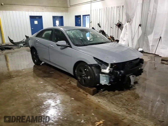 2021 Hyundai Elantra SEL with VIN KMHLS4AG6MU068792, listed as a Copart auction lot 80954334 with 43,644 mi miles and Salvage Title. Bid and sale history available at carsss.com. Image 14.