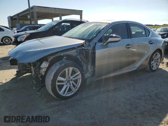 2021 Lexus IS 300 with VIN JTHCA1D2XM5115885, listed as a Copart auction lot 84969564 with 13,320 mi miles and Salvage title. Bid and sale history available at DreamBid. Image 1.