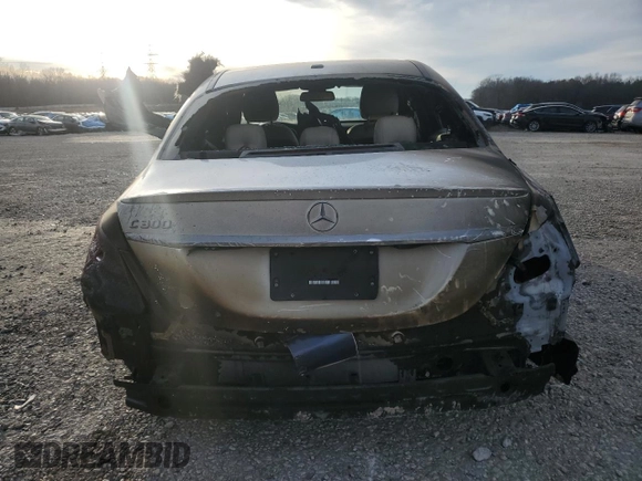 2018 Mercedes-Benz C with VIN 55SWF4JB4JU243943, listed as a Copart auction lot 87424254 with Not Provided miles and Non Repairable. Bid and sale history available at carsss.com. Image 6.
