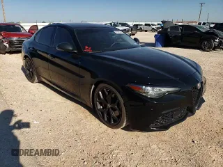 2019 Alfa Romeo Giulia Ti Sport with VIN ZARFAMBNXK7618191, listed as a Copart auction lot 62888044 with 49,506 mi miles and Clean Title. Bid and sale history available at carsss.com. Image 11.