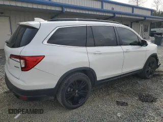 2021 Honda Pilot Special Edition with VIN 5FNYF5H21MB008099, listed as a Copart auction lot 48879145 with 57,979 mi miles and Salvage Title. Bid and sale history available at DreamBid. Image 3.
