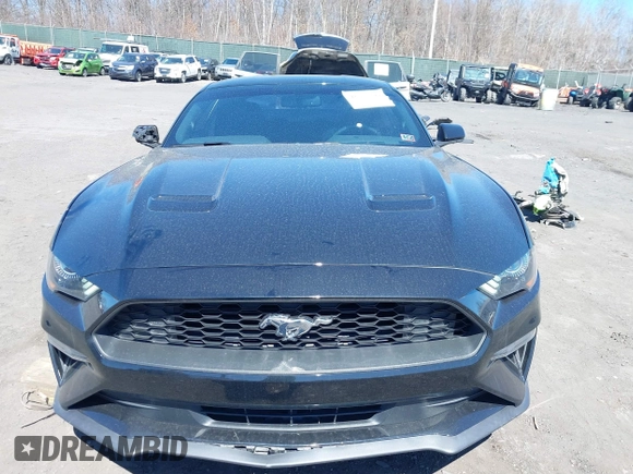 2020 Ford Mustang EcoBoost with VIN 1FA6P8TH2L5128971, listed as a IAAI auction lot 41858299 with 31,207 mi miles. Bid and sale history available at carsss.com. Image 12.