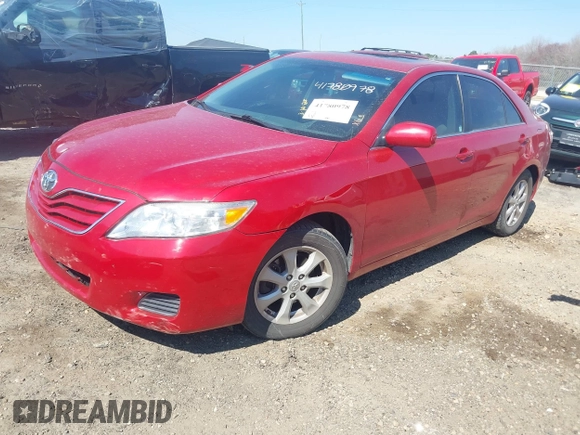 2011 Toyota Camry LE with VIN 4T1BF3EK8BU127007, listed as a IAAI auction lot 41780978 with 147,557 mi miles. Bid and sale history available at carsss.com. Image 2.
