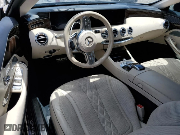 2019 Mercedes-Benz S-Class S 560 with VIN WDDXK8DB4KA038059, listed as a Copart auction lot 63028734 with 40,327 mi miles and Non Repairable. Bid and sale history available at carsss.com. Image 8.