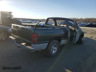 1998 Dodge Ram 1500 with VIN 1B7HC16X3WS565215, listed as a Copart auction lot 42977295 with 0 mi miles and Salvage Title. Bid and sale history available at carsss.com. Image 3.