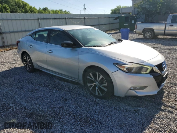 2016 Nissan Maxima S with VIN 1N4AA6AP6GC394148, listed as a Copart auction lot 57378635 with 129,799 mi miles and Salvage title. Bid and sale history available at DreamBid. Image 4.