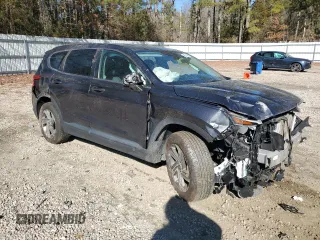 2021 Hyundai Santa Fe SE with VIN 5NMS14AJ2MH320804, listed as a Copart auction lot 89352445 with 81,529 mi miles and Salvage Title. Bid and sale history available at carsss.com. Image 4.