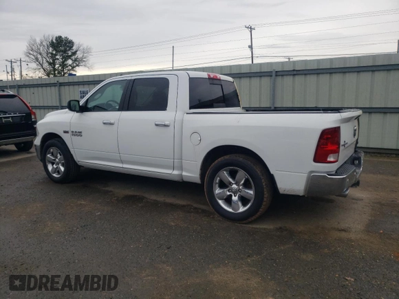 2016 Ram 1500 Big Horn with VIN 3C6RR6LT7GG300993, listed as a Copart auction lot 88997555 with 107,913 mi miles and Salvage Title. Bid and sale history available at carsss.com. Image 2.