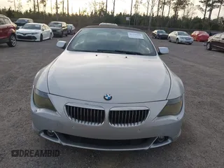 2004 BMW 6 Series 645Ci with VIN WBAEK73444B320856, listed as a IAAI auction lot 41718919 with 185,052 mi miles. Bid and sale history available at carsss.com. Image 6.