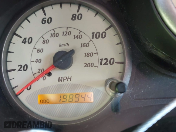 2003 Toyota RAV4 with VIN JTEGH20V330119336, listed as a IAAI auction lot 42051239 with 198,944 mi miles. Bid and sale history available at carsss.com. Image 7.