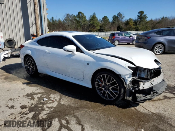 2017 Lexus RC 200t z VIN JTHHA5BC5H5007429, wystawiony jako Copart lot #45331695 z przebiegiem 74 161 mil mil oraz Szkoda całkowita • Salvage title. Historia ofert i sprzedaży dostępna na DreamBid. Obrazek 4.