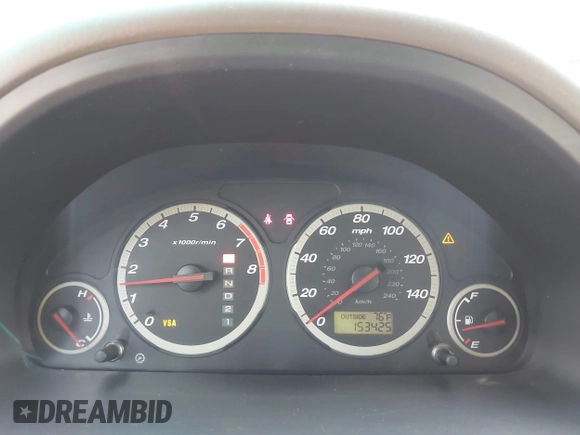 2006 Honda CR-V EX with VIN SHSRD78866U425580, listed as a IAAI auction lot 42227089 with 153,425 mi miles and . Bid and sale history available at carsss.com. Image 7.