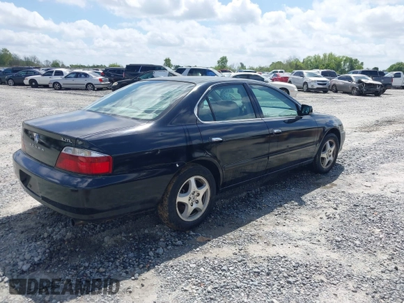 2003 Acura TL with VIN 19UUA56673A044794, listed as a IAAI auction lot 41942065 with 105,837 mi miles. Bid and sale history available at carsss.com. Image 4.